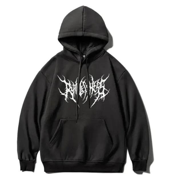 Rex Aesthetic Black Hoodie