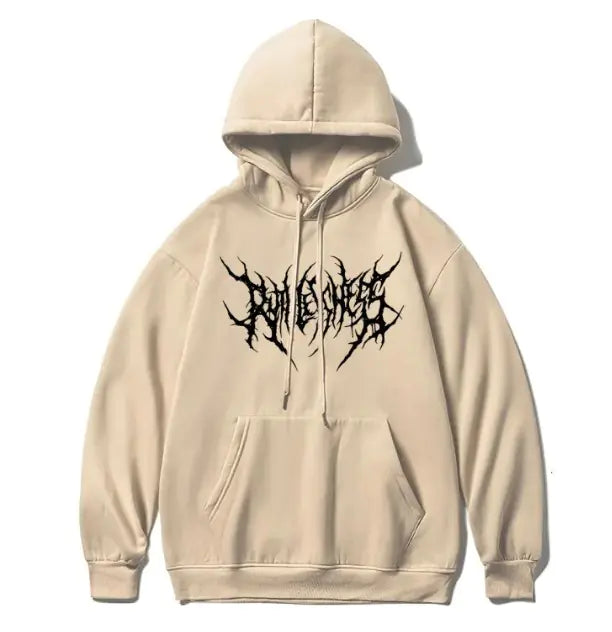 Rex Aesthetic Black Hoodie