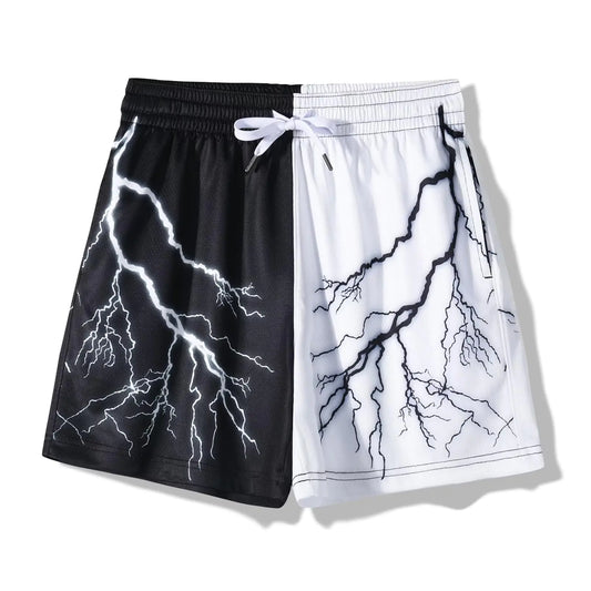 Lightning Strikes streetwear Shorts