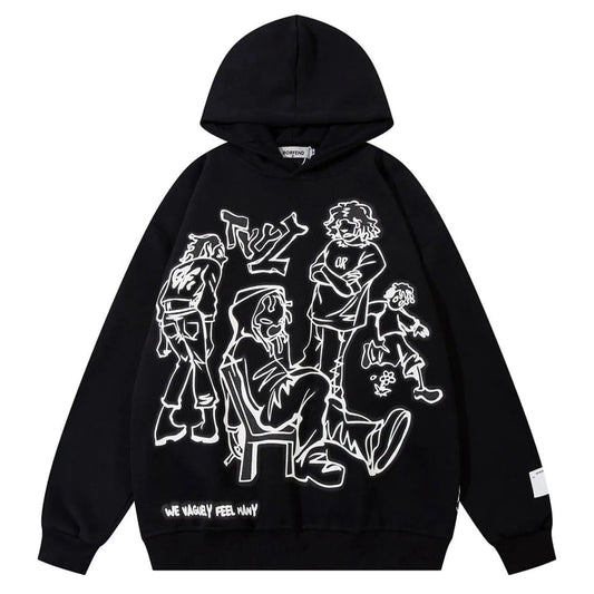 SketchBook Rex StreetWear Hoodie
