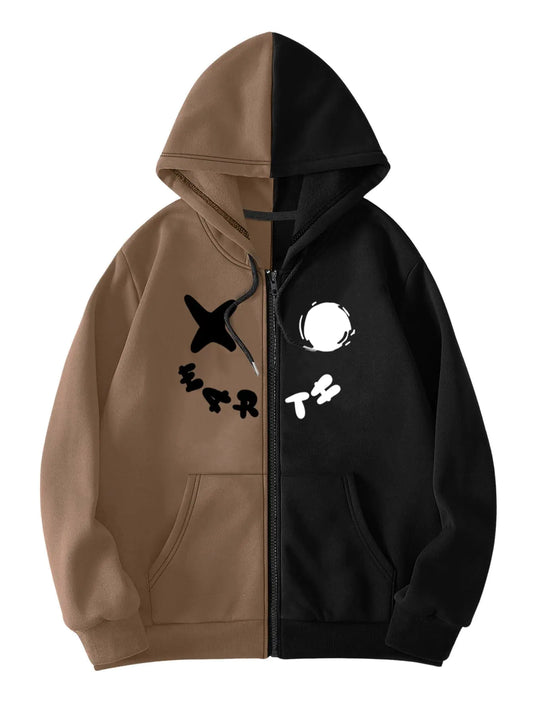 Two Faced 17th streetwear Hoodie